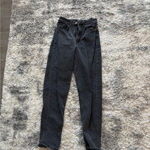Divided High Rise Dark Gray Women's Jeans